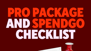 Mx - Pro Package Implementation Checklist (Spendgo Loyalty)