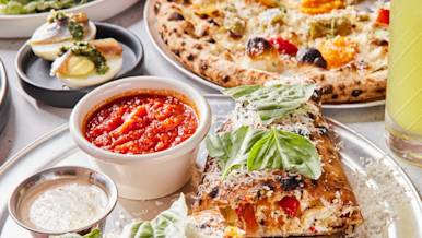 Mx Blog: Fiorella - dinner drinks calzone