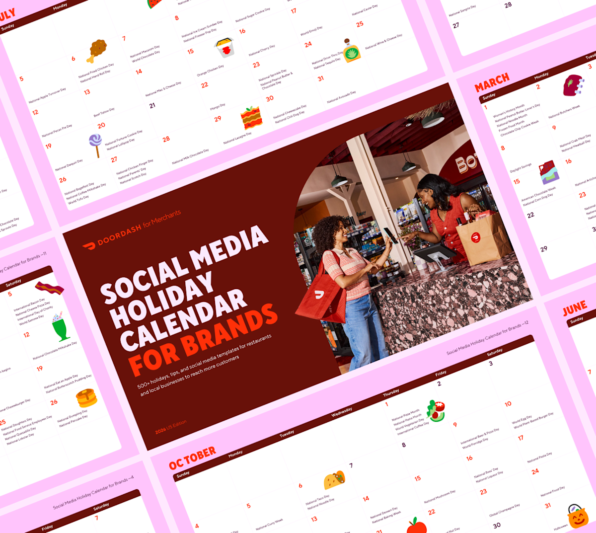 Mx (US/CA) - 2026 Social Media Marketing Calendar