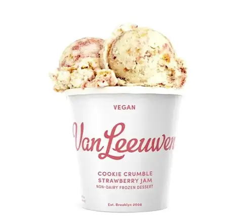 Van Leeuwen - cookie crumble strawberry jam