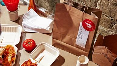 Mx delivery takeout bags doordash restaurant