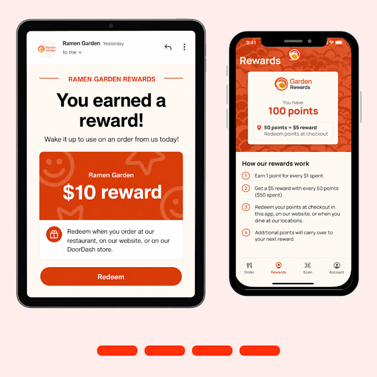 Direct - Cross Channel Loyalty - App Screen - step-4