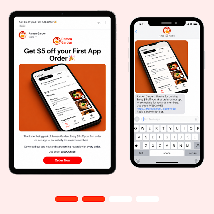 Direct - Cross Channel Loyalty - App Screen - step-2