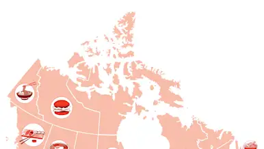 2024 DoorDash Cuisine Trends Map