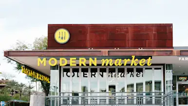 A Modern Market store