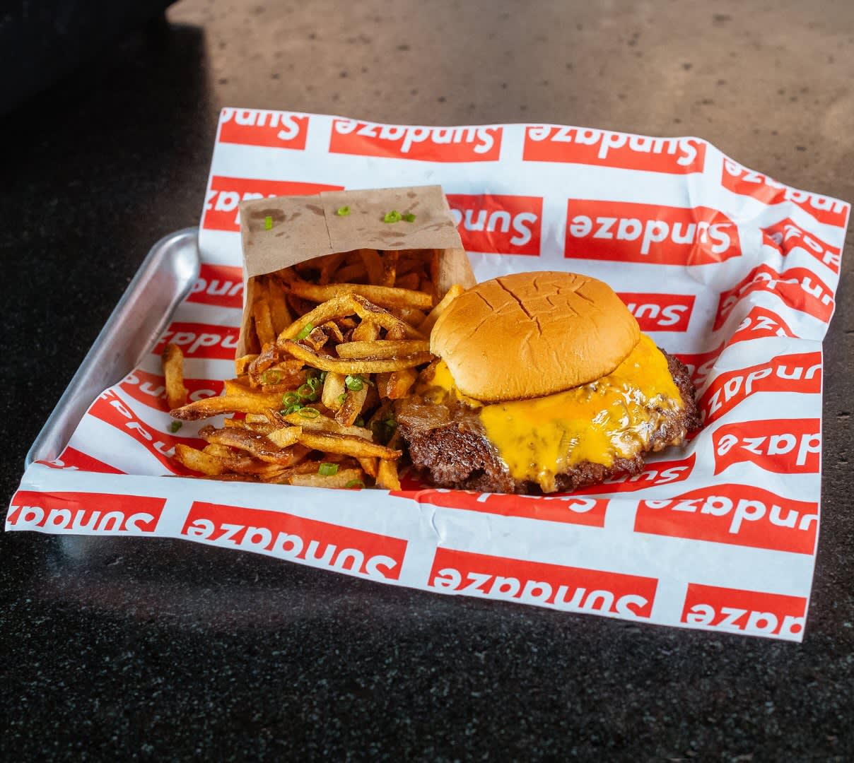 Sundaze Smash burgers