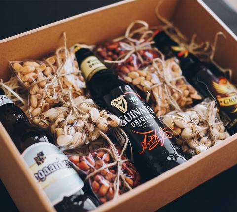 Mx Blog - 14 Alcohol Gift Delivery Ideas - Bottles of European beer in decorative gift box