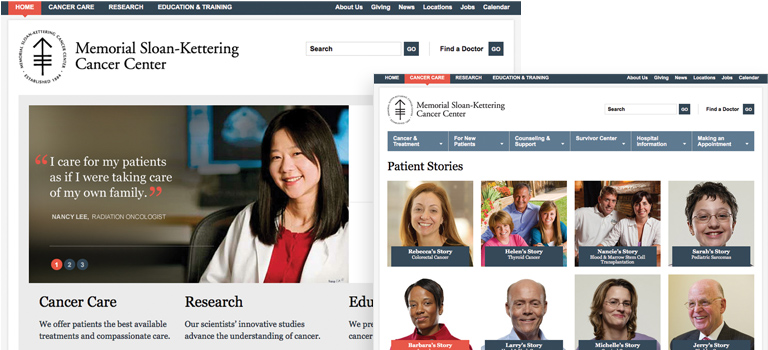 MSKCC_Homepage & Cancer Center