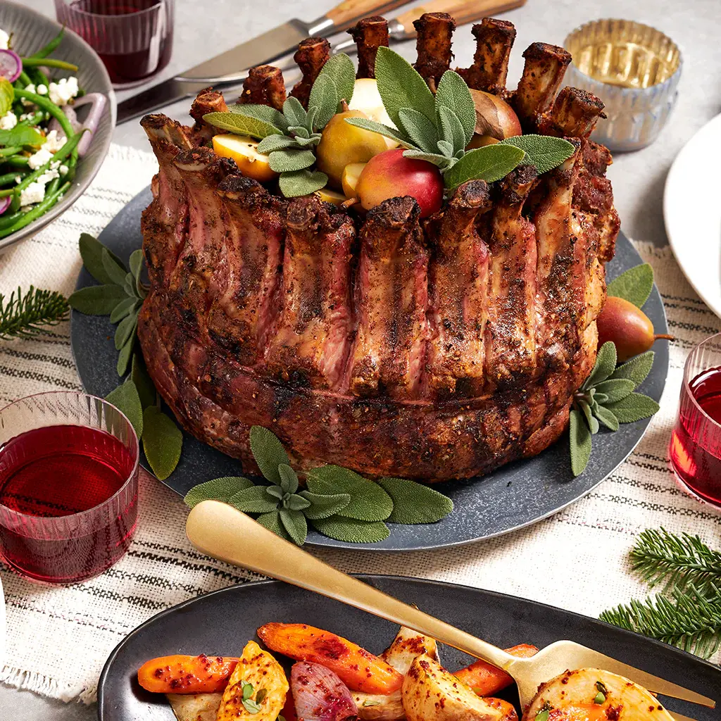 CORONA DE COSTILLAS BABY BACK DE CERDO