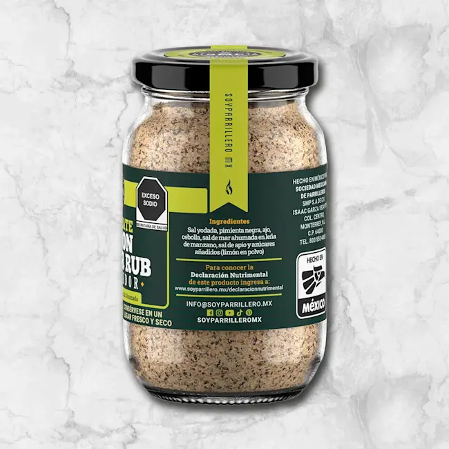 82213 WFMex Packaged info nutrimental SAZONADOR ULTIMATE LEMON PEPPER 190G Secos (1)