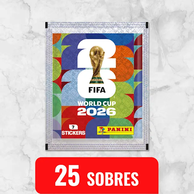 25 sobres