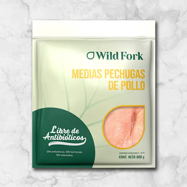80560 WFMex Packaged MEDIAS PECHUGAS DE POLLO Aves