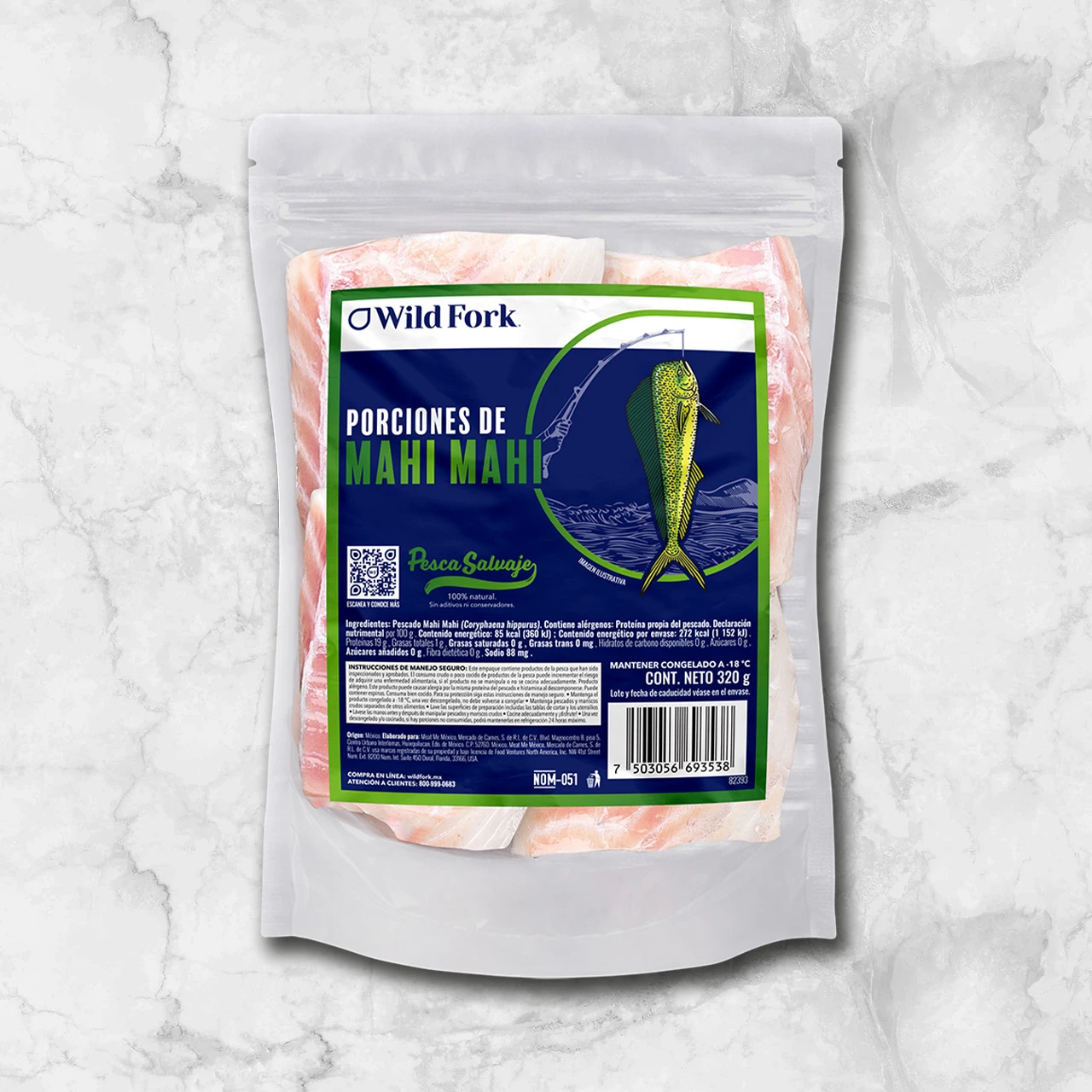 82393 WFMex Packaged PORCIONES DE MAHI MAHI Pescados
