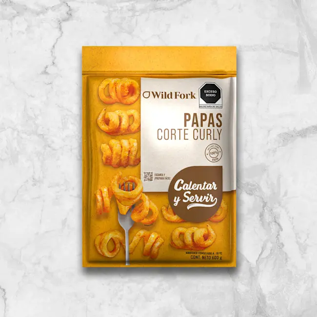 PAPAS CURLY 600g