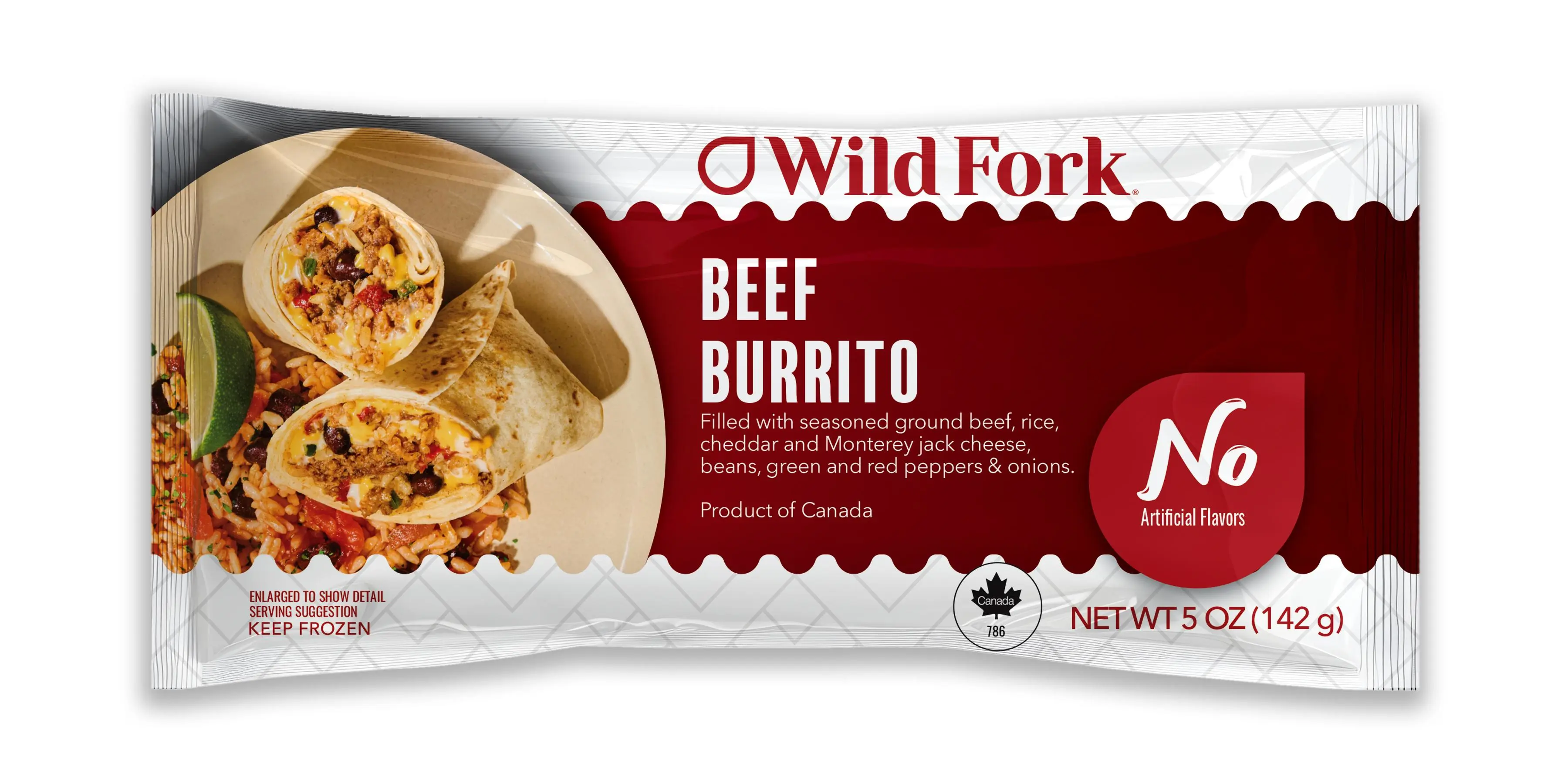 8109 PACKAGE Beef Burrito