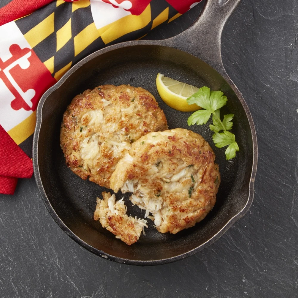 6298 Maryland Style Crab Cakes COOKED
