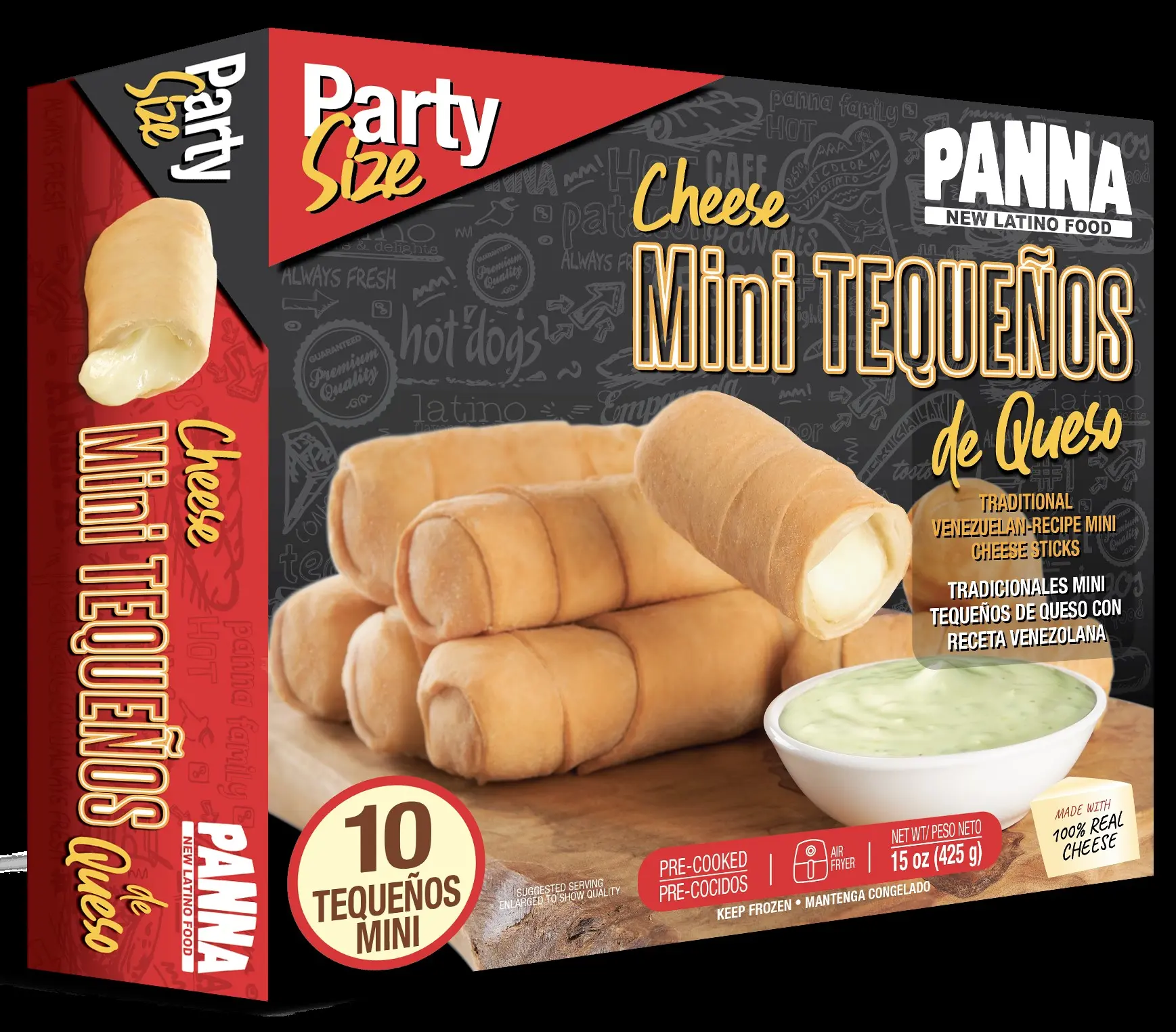 7432 PACKAGED Panna Mini Tequenos 15oz