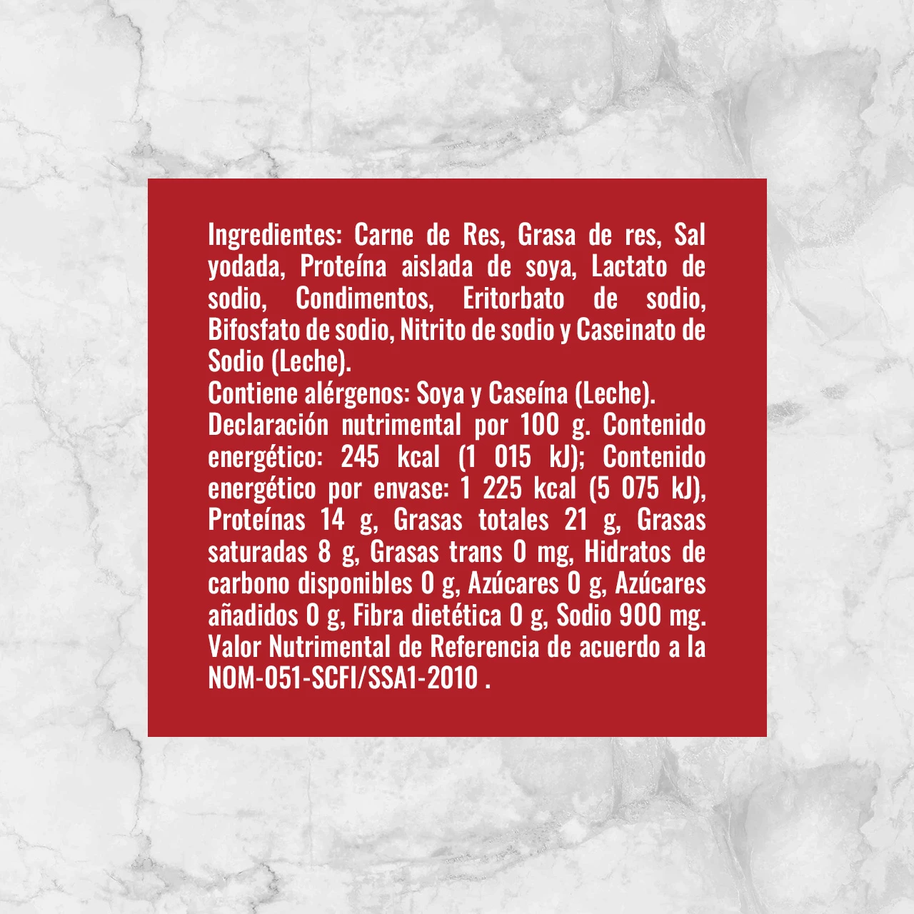 80129 SALCHICHA DE RES OBERTAL ETIQUETA 7.62x12.7 NOM051 FINAL EDIT