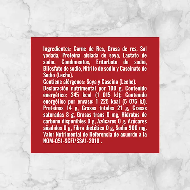 80129 SALCHICHA DE RES OBERTAL ETIQUETA 7.62x12.7 NOM051 FINAL EDIT