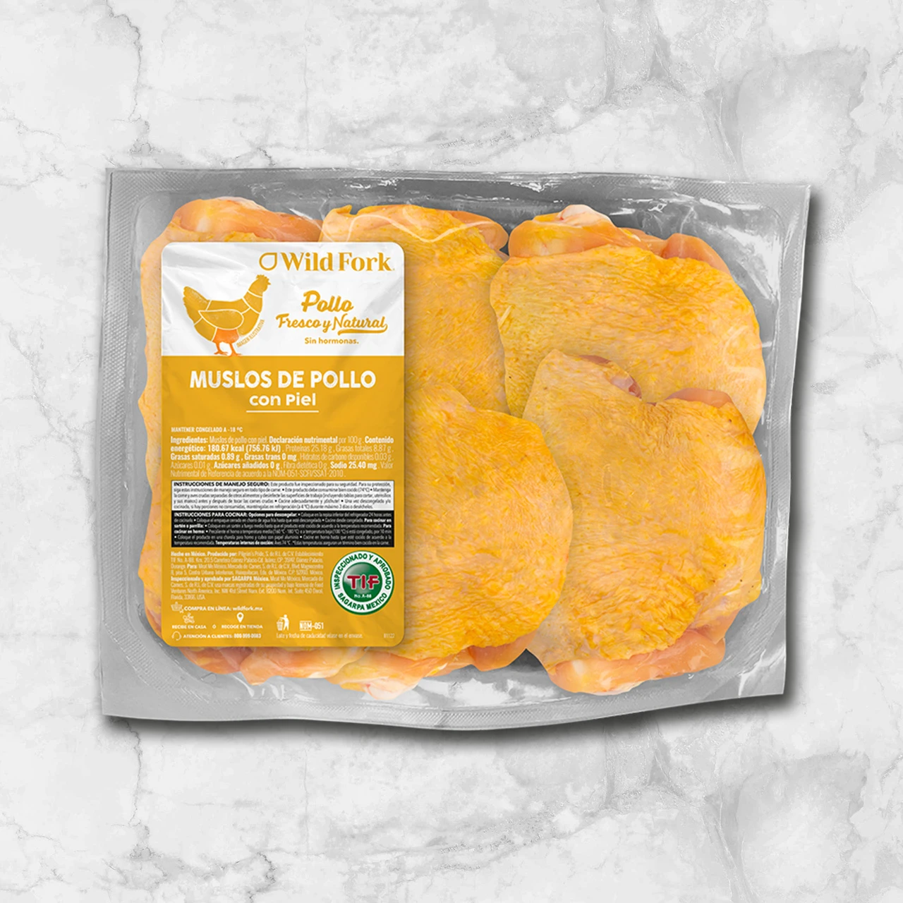 81122 WFMex Packaged MUSLO DE POLLO Aves