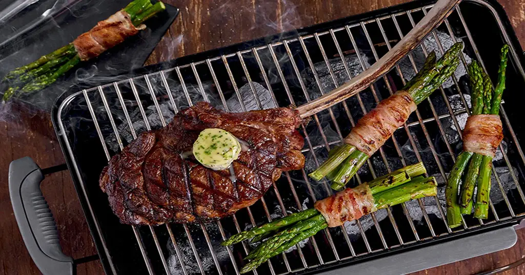 TOMAHAWK EN MANTEQUILLA DE CHILE SERRANO