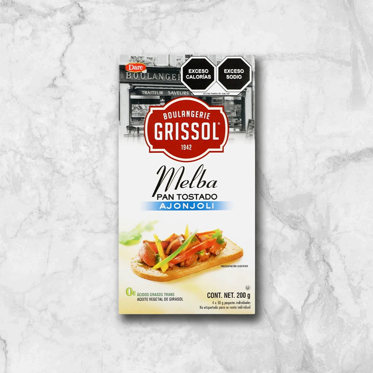 81997 Pan Tostado con Ajonjolí
