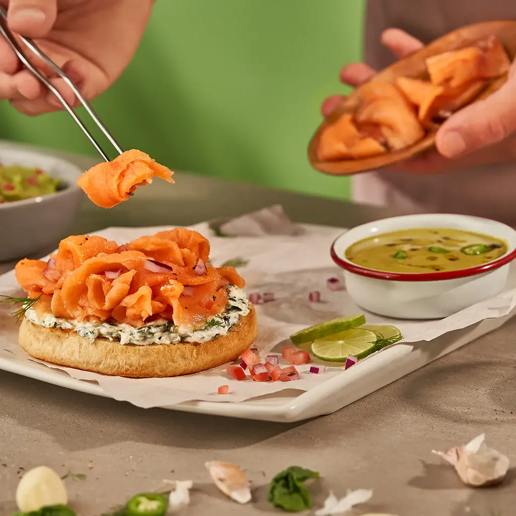 Receta Salmon Avocado toast