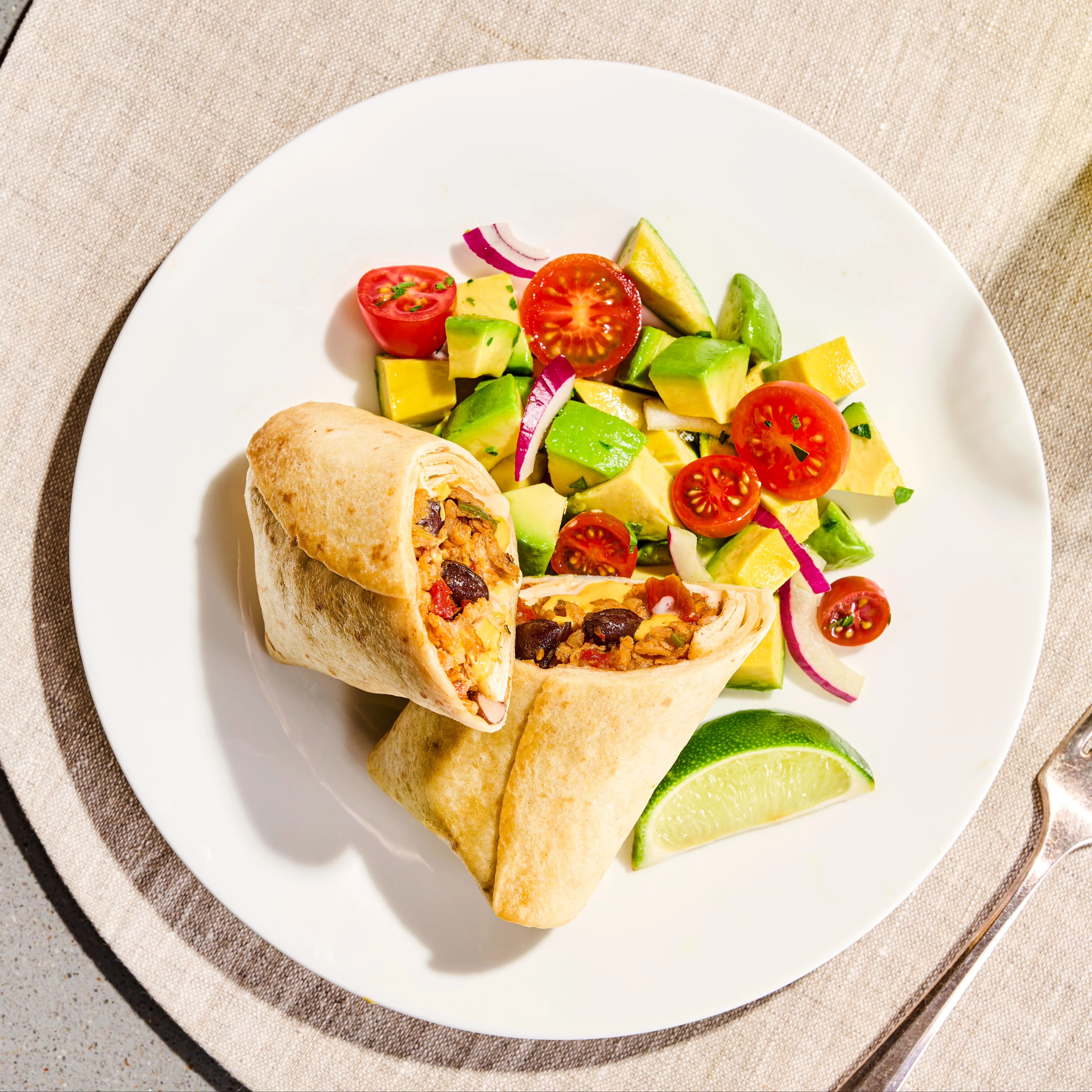 8110 RAW Chicken Burrito