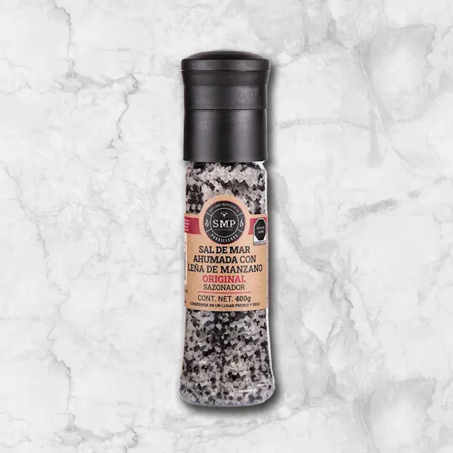 82059 WFMex PAckaged SAL AHUMADA EN LEÑA MANZANO 400G Secos