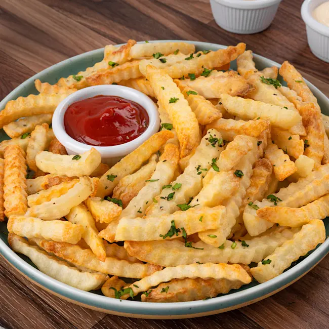 Papas a la Francesa Corte Ondulado-2