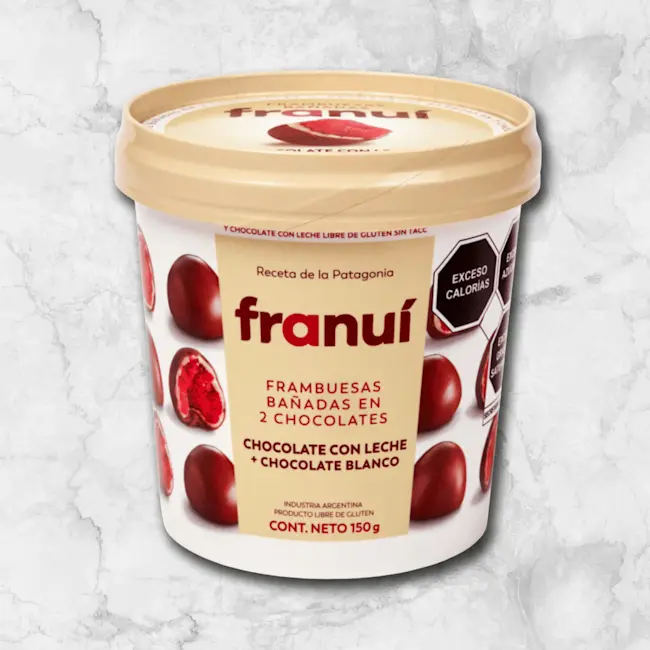 82397 WFMex Packaged FRANUI CHOCOLATE DE LECHE 150G Postres