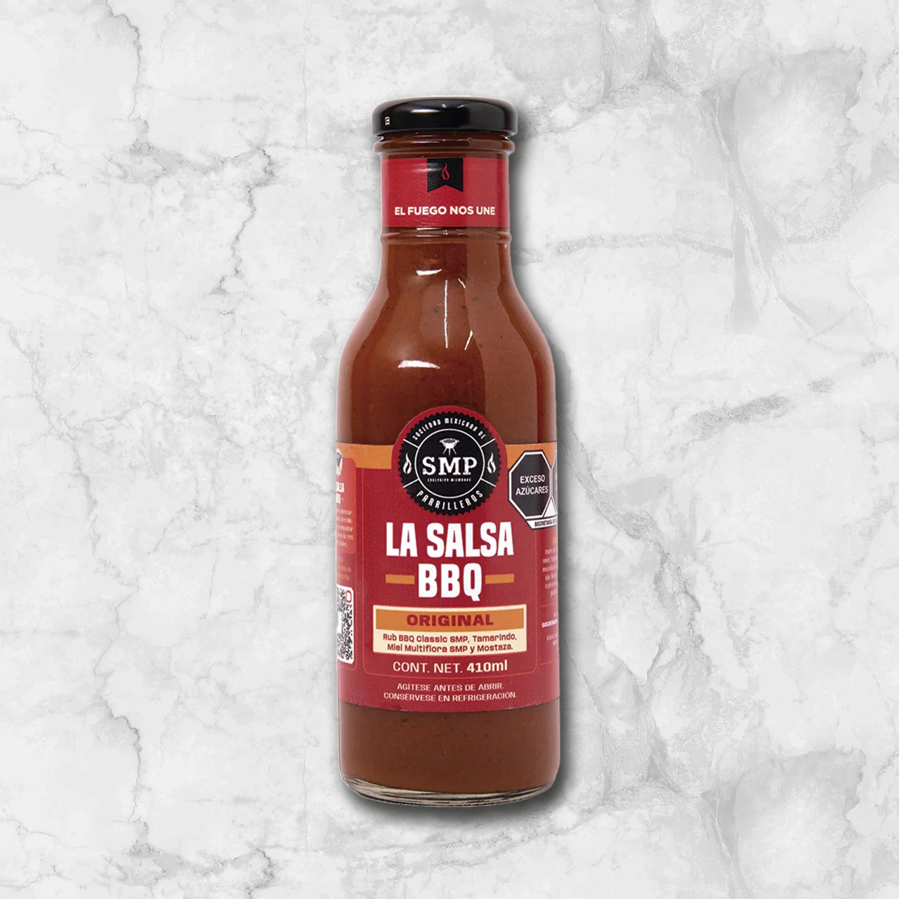 82062 WFMex packaged SALSA BBQ ORIGINAL SMP 355ML Secos