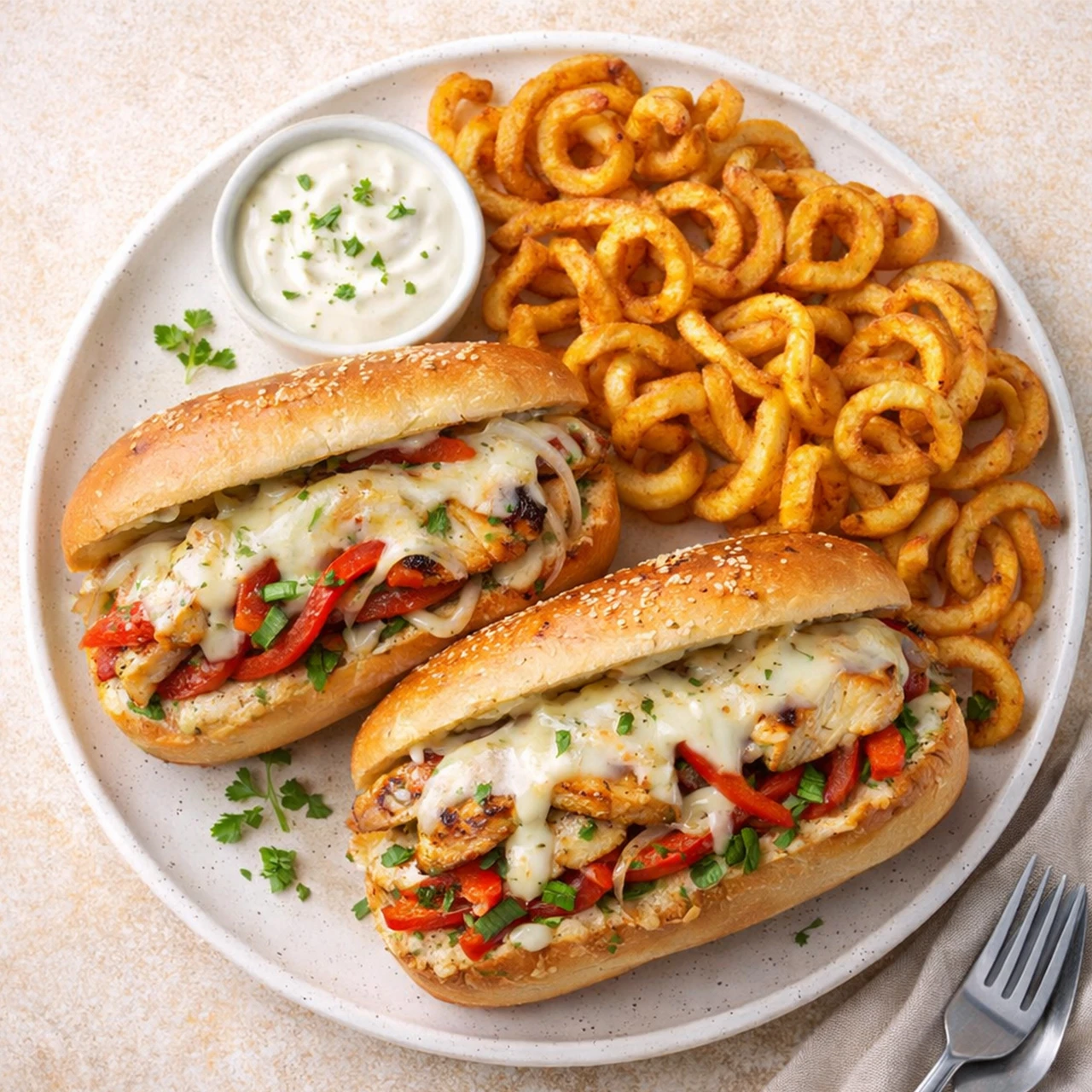 Sándwich Gratinado de Pollo_IMG