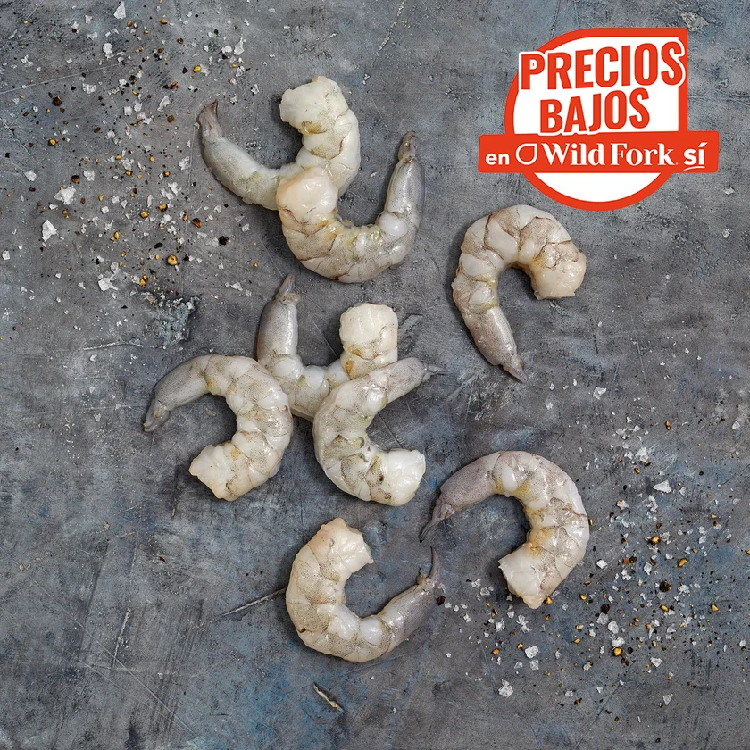 81226_WFMex_Raw_Camarones Crudos 51/60 Limpios y Sin Cola_Pescados y Mariscos_PE