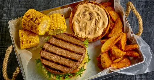 HAMBURGUESAS AL CARBÓN