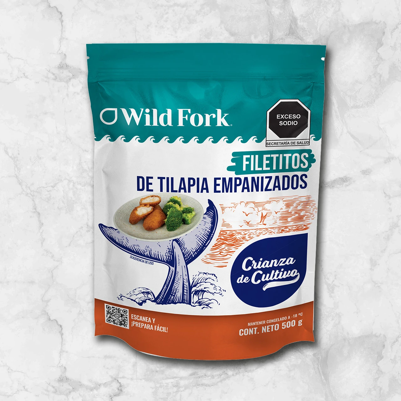 82022 WFMex Packaged FILETITOS DE TILAPIA EMPANIZADOS Pescados