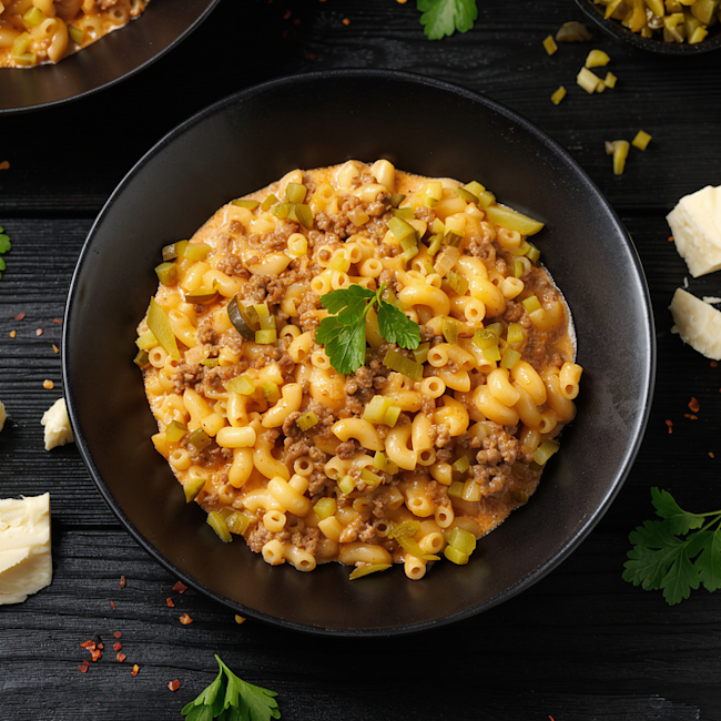 RAW Cheeseburger Mac & Cheese 350g - LCR