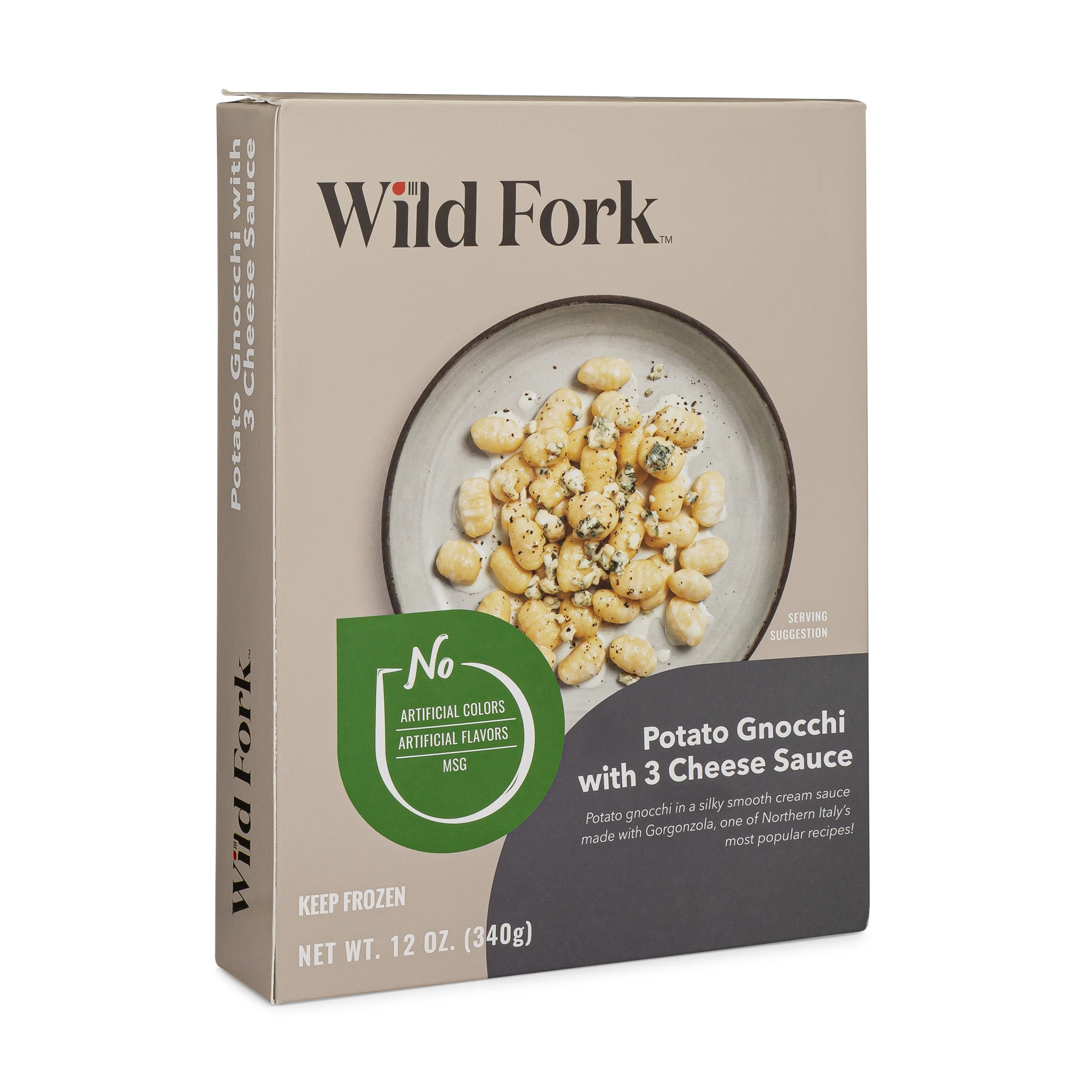 8036 WF PACKAGED Potato Gnocchi 3 Cheese - single serve Ready Meals