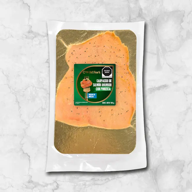 82421 WFMex Packaged SALMÓN AHUMADO CARPACCIO PIMIENTA Pescados (1)