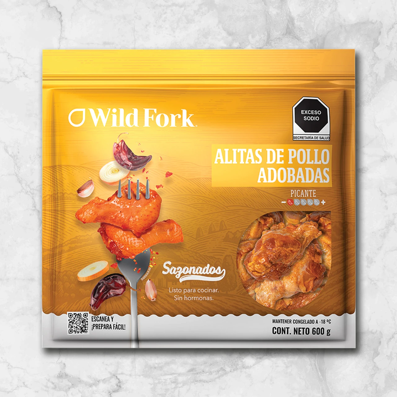 Alitas de Pollo Adobadas
