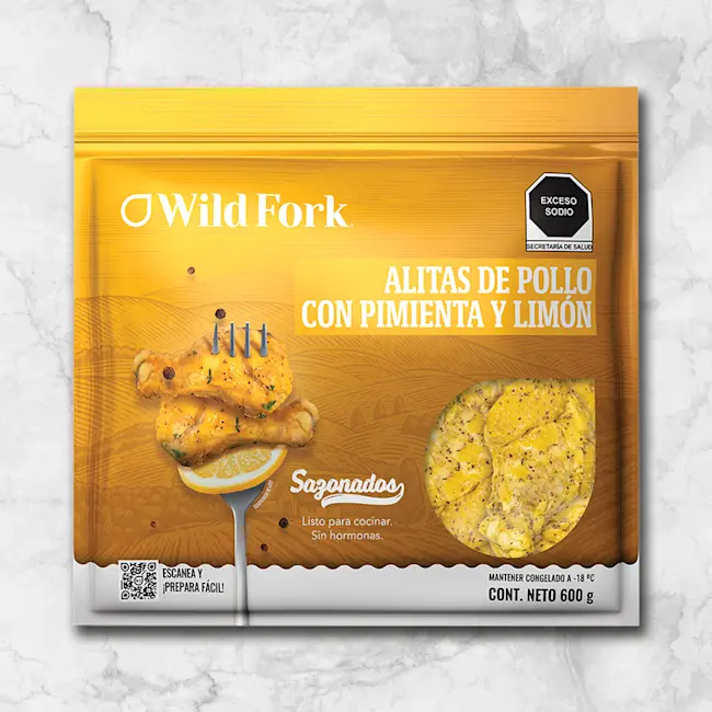 Alitas de Pollo con Pimienta y Limón