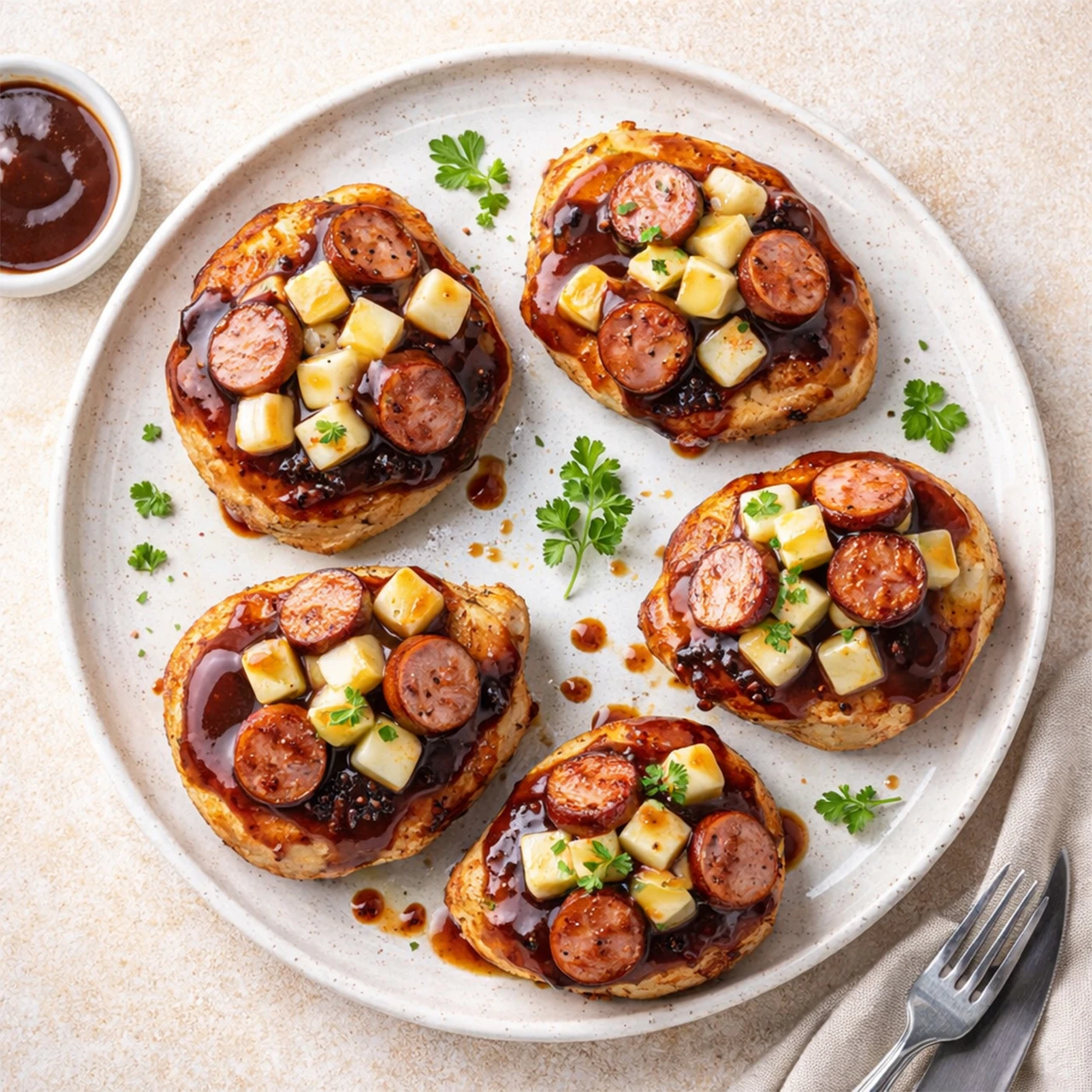 Mini Pizzas de Pollo 02