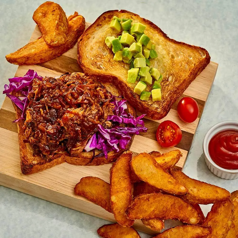 SÁNDWICH DE PULLED PORK