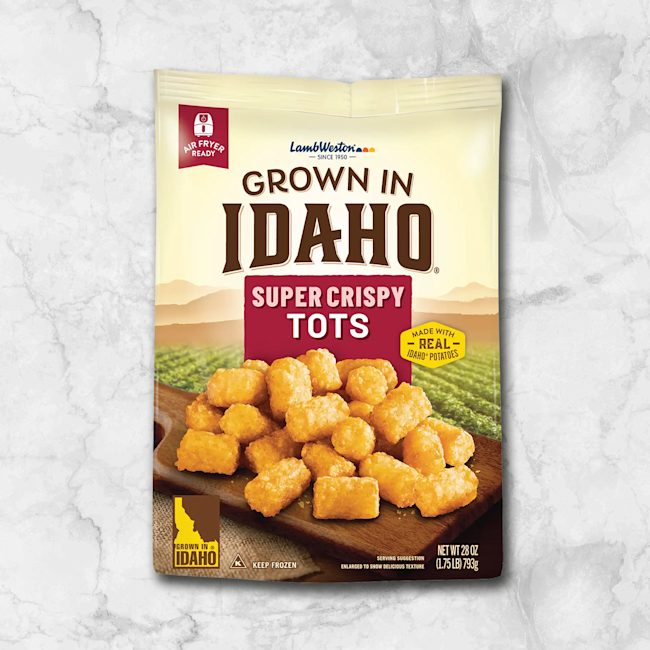 82430 WFMex Packaged TATER TOTS GROWN IN IDAHO 793G Acompañamientos