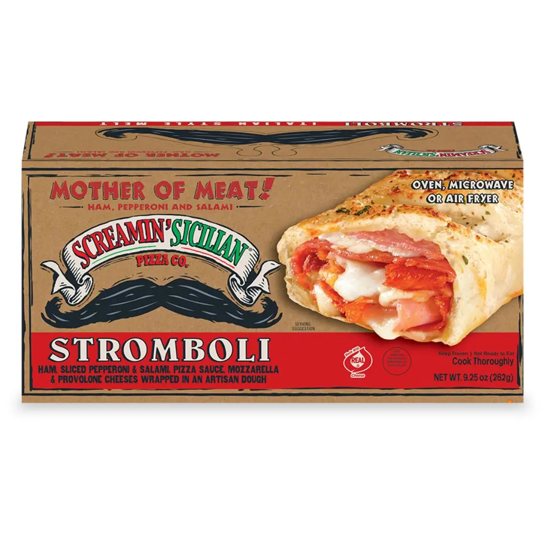 8146 PACKAGED Mother of Meat Stromboli - Screamin' Sicilian