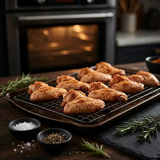 Chicken Wings - temperature
