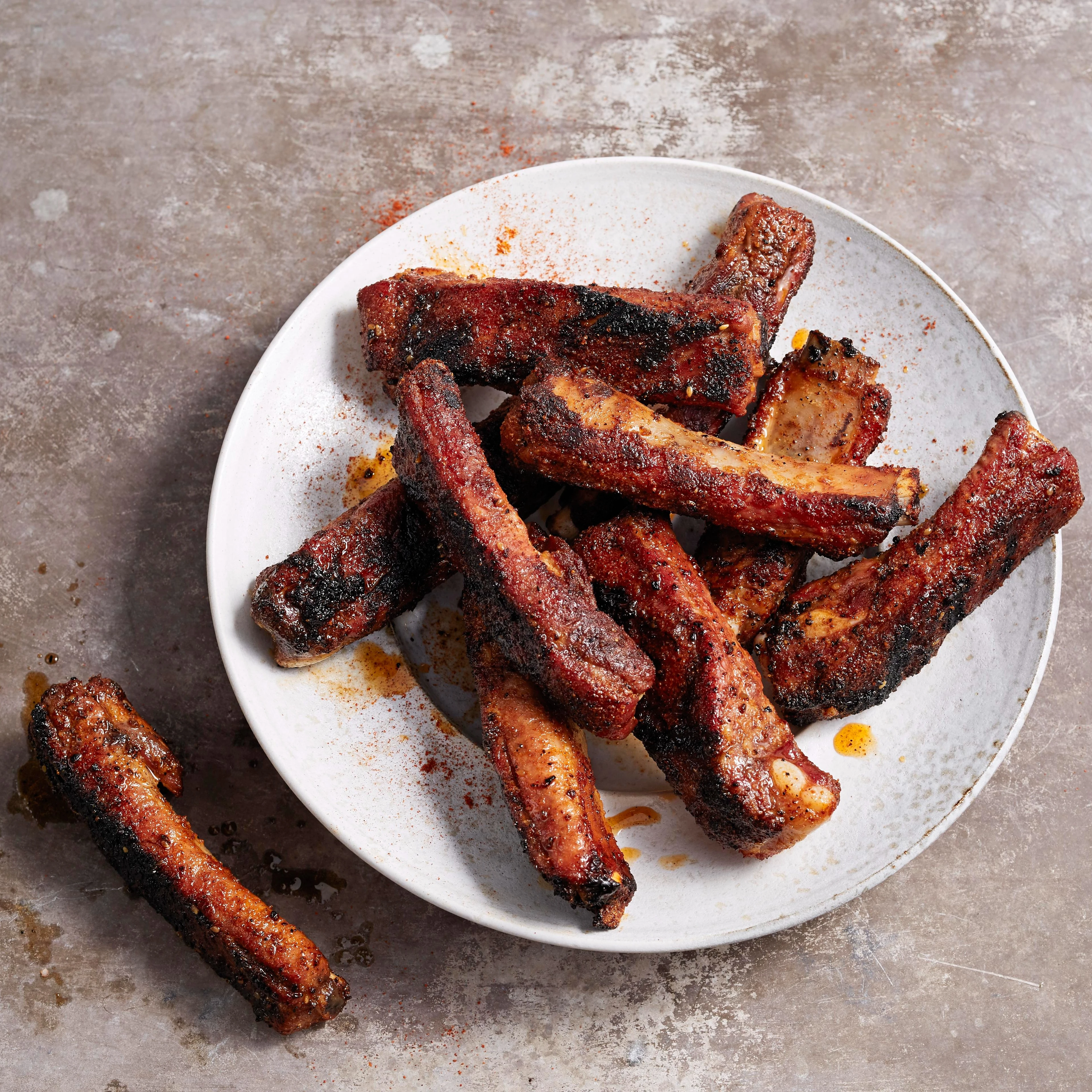 WFC 6903 Pork Ribs Back Sliced Lifestyle