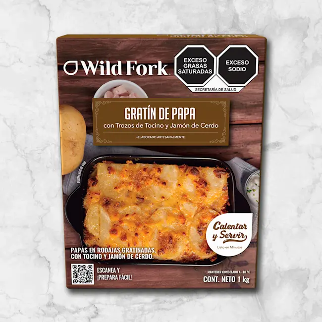 82153 WFMex Packaged GRATÍN DE PAPA Platillos listos