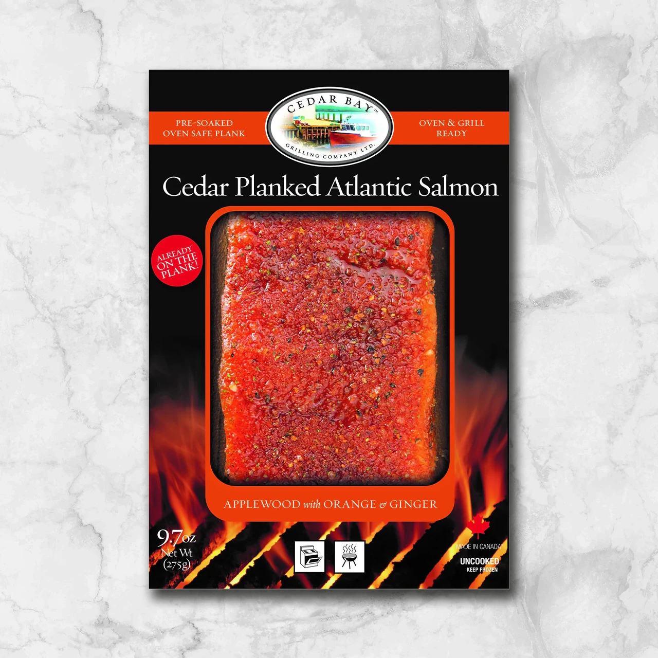 81939 WFMex Packaged SALMÓN MARINADO EN SABOR NARANJA JENGIBRE Pescados