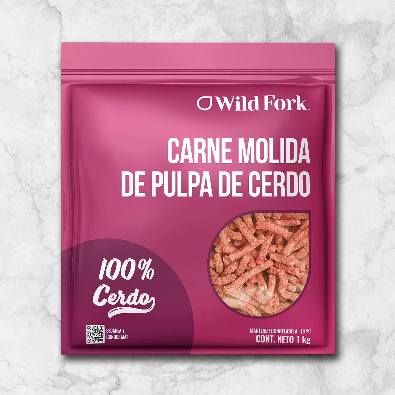 82327 WFMex PAckagde CARNE MOLIDA DE PULPA DE CERDO Cerdo